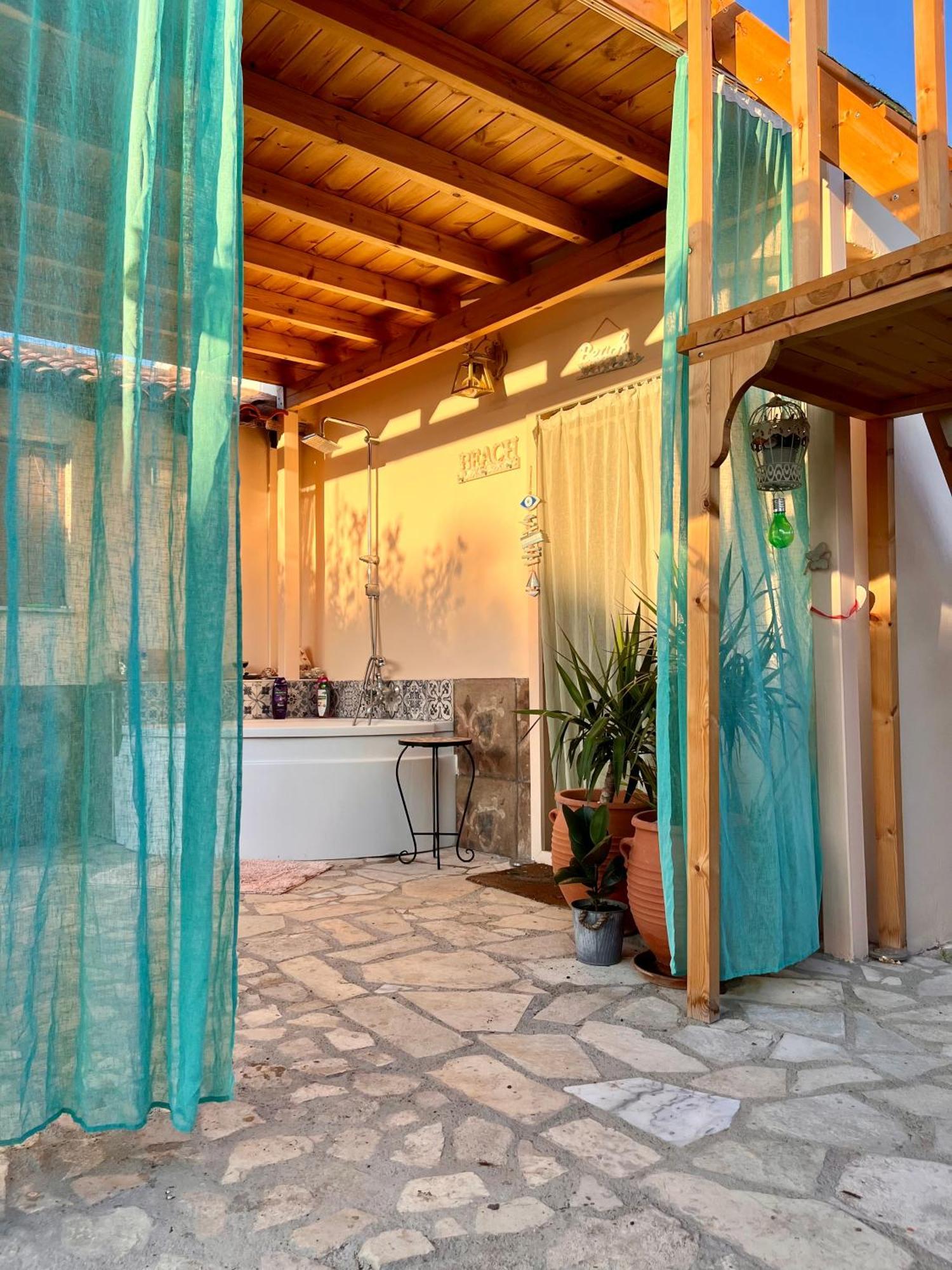 Holiday Oasis With Private Patio And Hammam-Style Bath In Chora-Pithagoreo, Samos Island Villa Pythagóreion Eksteriør billede